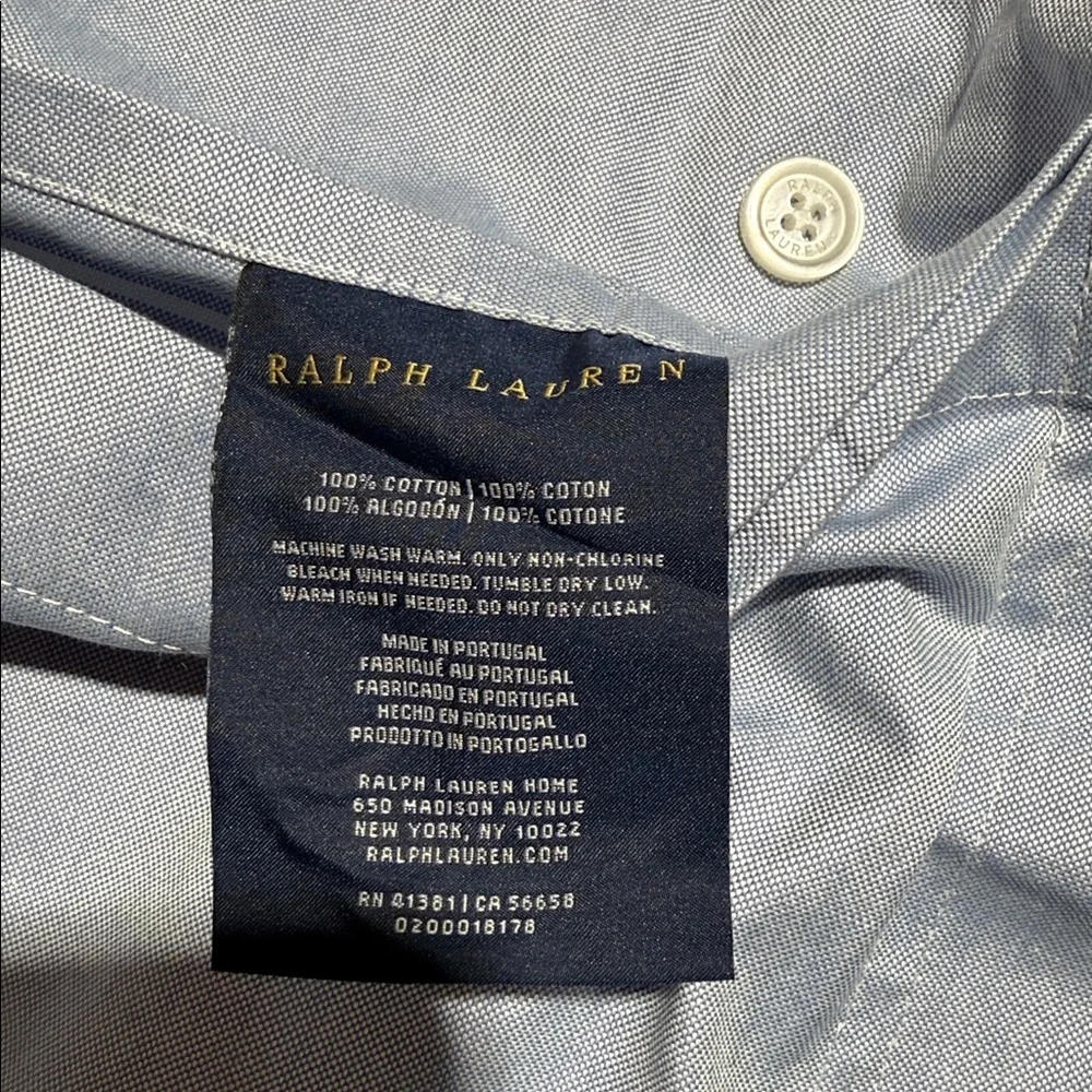 Ralph Lauren Oxford Stripe King Sham - Picture 6 of 6